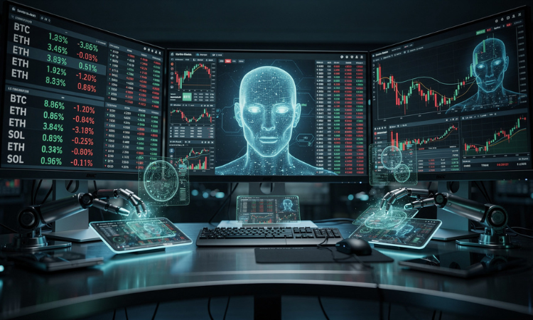 crypto AI agents optimizing trading strategies.