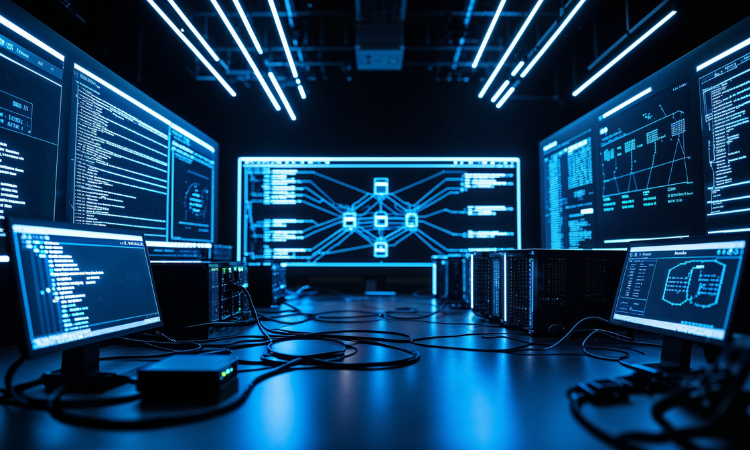 Blockchain scalability solutions enhanced through automated coordination.