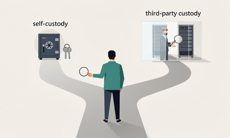 Crypto ownership responsibilities related to custody and control.